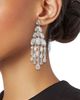 Adriana Orsini Women's Glitz Rhodium-Plated & Cubic Zirconia Chandelier Earrings - 2