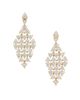 Adriana Orsini Women's Gwen Sterling Silver & Cubic Zirconia Kite-Shaped Drop Earrings - 4