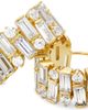 Adriana Orsini Women's Jazz Deco 18K Gold-Plated & Cubic Zirconia Huggie Hoops - 4