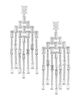 Adriana Orsini Women's Naomi Kite Sterling Silver & Cubic Zirconia Chandelier Earrings - 1