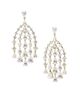 Adriana Orsini Women's Willow Cubic Zirconia Chandelier Earrings - 1