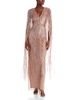 Adrianna Papell Adrianna Papell Beaded Cape Gown - 1