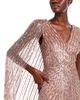 Adrianna Papell Adrianna Papell Beaded Cape Gown - 2