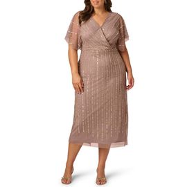 Adrianna Papell Adrianna Papell Beaded Cocktail Dress