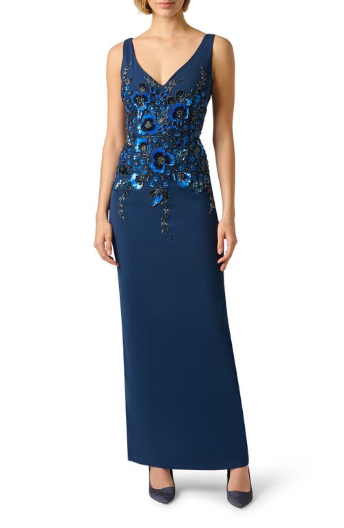 adrianna papell women's v-neck beaded sleeveless midi dress Adrianna Papell Beaded Jacquard Sleeveless Midi Dress at Hamilton Place in Chattanooga, TN
