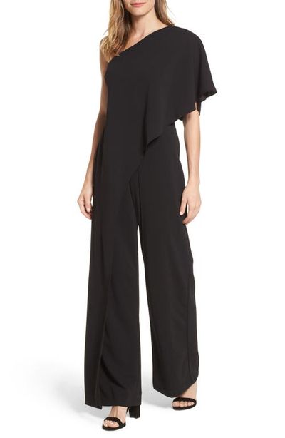 Adrianna Papell Adrianna Papell One-Shoulder Jumpsuit