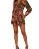 Adrianna Papell Adrianna Papell Print Tie Waist Romper - 1