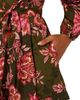 Adrianna Papell Adrianna Papell Print Tie Waist Romper - 3