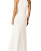 Adrianna Papell Adrianna Papell Rosette Halter Crepe Gown - 2
