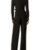 Adrianna Papell Adrianna Papell Satin Lapel Tuxedo Jumpsuit - 2