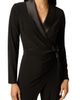 Adrianna Papell Adrianna Papell Satin Lapel Tuxedo Jumpsuit - 3