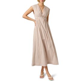 Adrianna Papell Adrianna Papell Twist Front Midi Dress
