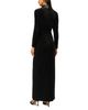 Adrianna Papell Adrianna Papell Velvet Long Sleeve Tuxedo Gown - 4