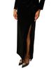Adrianna Papell Adrianna Papell Velvet Long Sleeve Tuxedo Gown - 5
