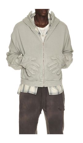 Advisry Advisry Glove Zip Up Hoodie