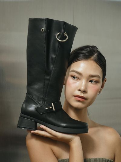 Aechi Hol-Ring Biker Boots 4O15 NO.150
