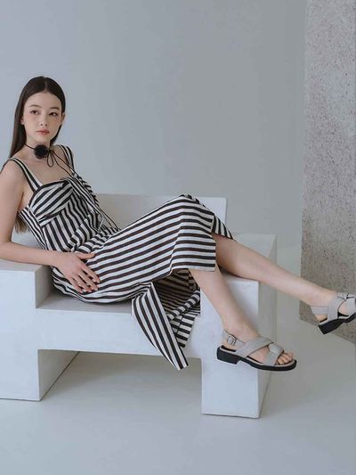 Aechi Knotted Cushion Sandals (3 Colors)