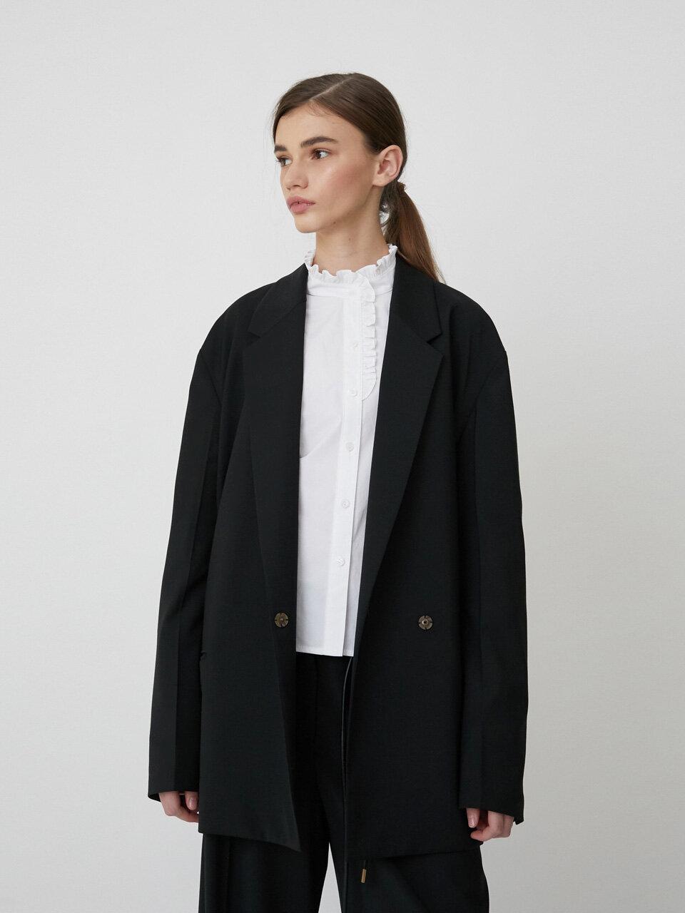 AEER Jacket S Loose Fit Black