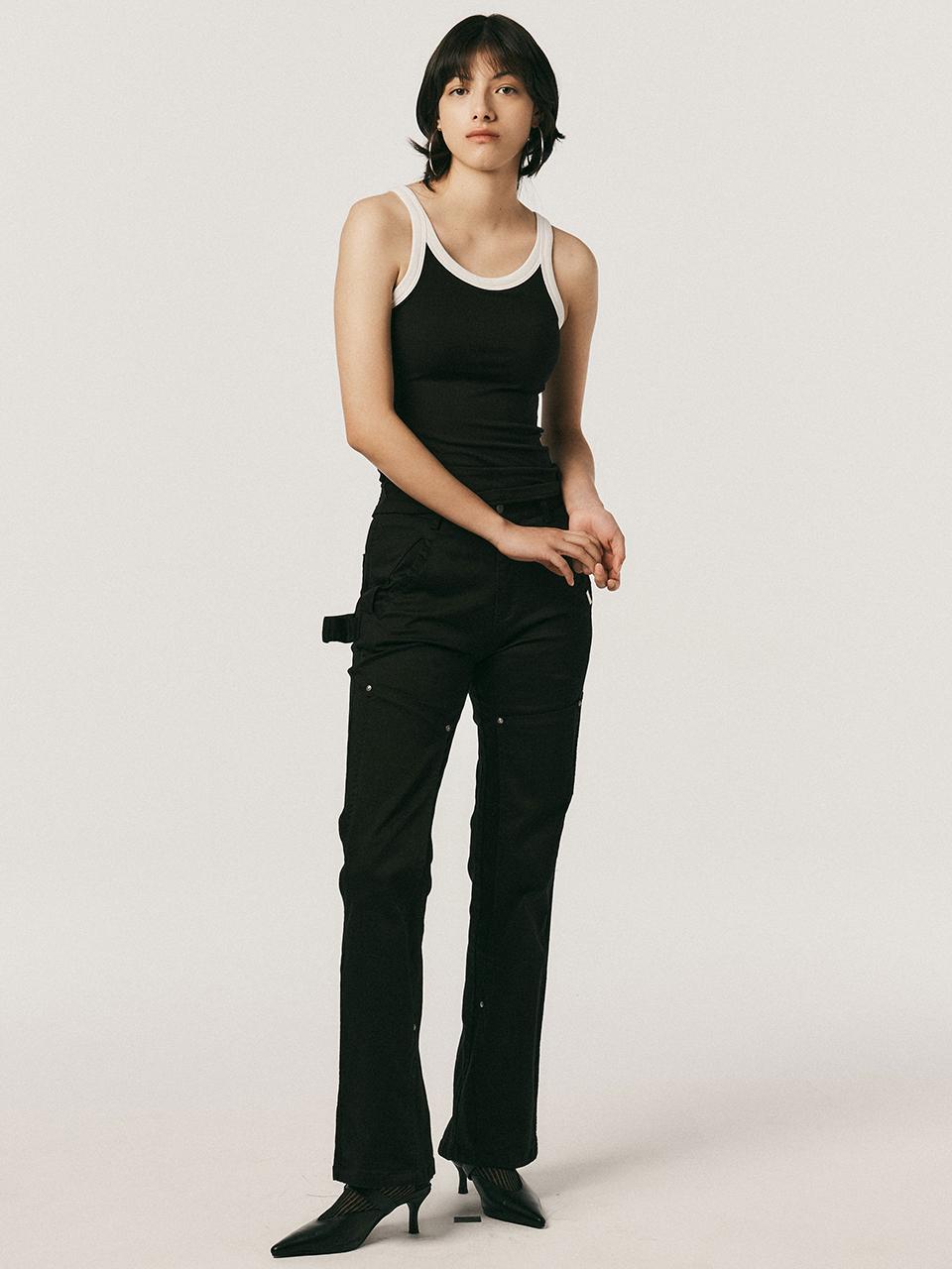 Aei&Rei AR_Back zipper design pants
