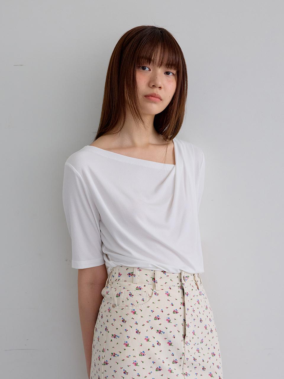 Aei&Rei AR_Classic swing color top_white