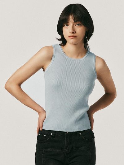 Aei&Rei AR_Knit sleeveless top_8 colors