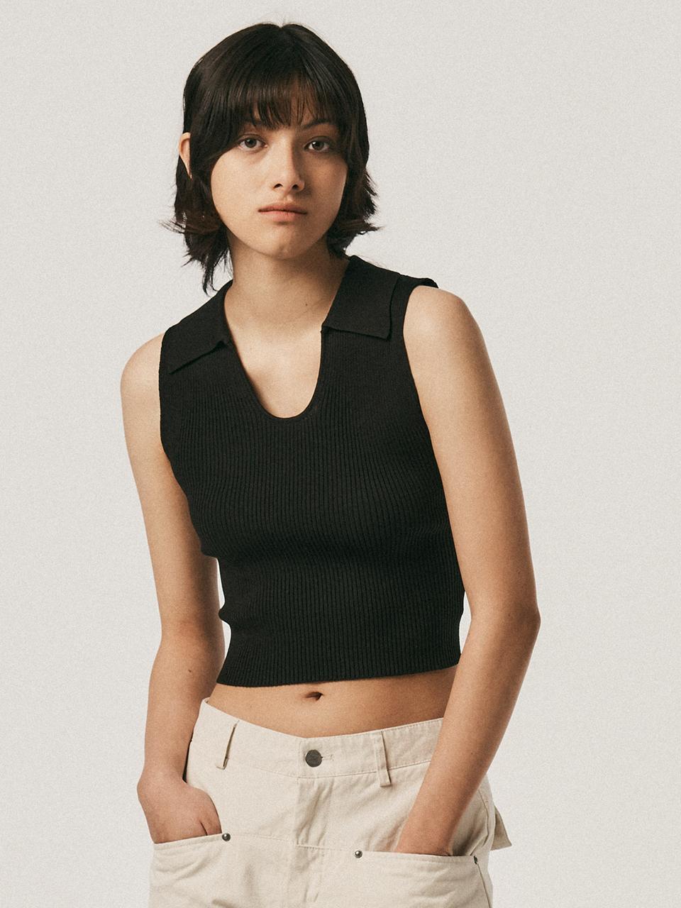 Aei&Rei AR_Mini collar top