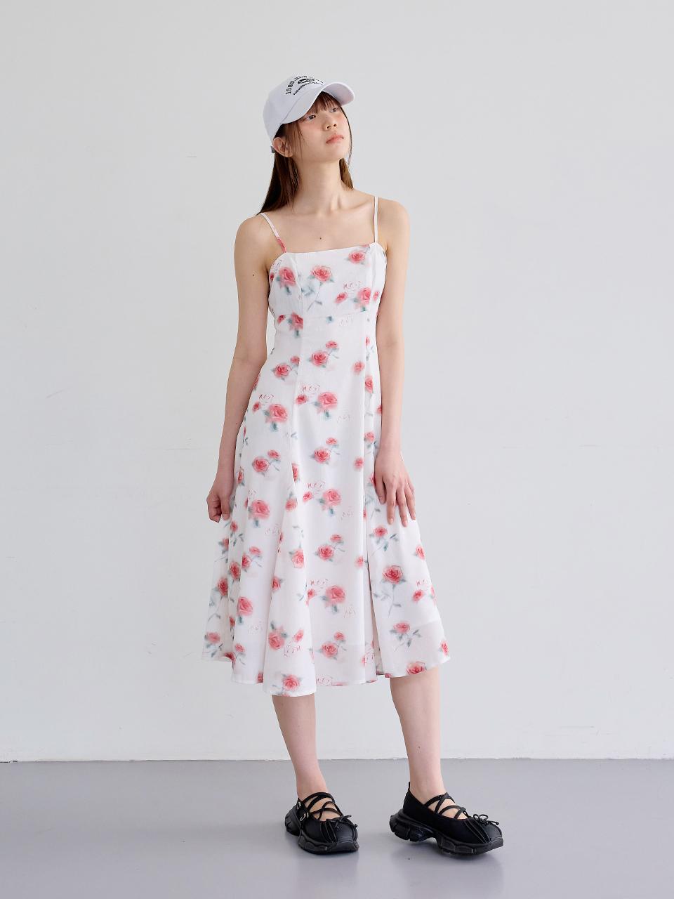 Aei&Rei AR_Summer rose camisole dress