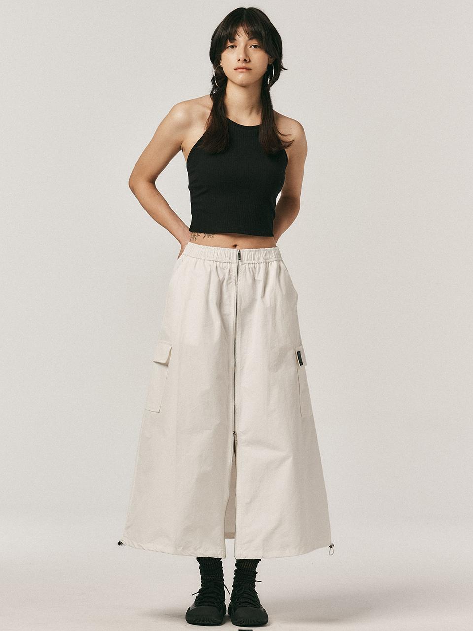 Aei&Rei AR_Zip cargo skirt_3 colors
