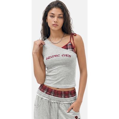 AELFRIC EDEN AELFRIC EDEN Asymmetric Tie Strap Tank Top
