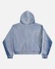 Aelfric Eden Aelfric Eden Badge Boxy Zip Up Hoodie in Blue, Women's at Urban Outfitters - 5