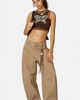 Aelfric Eden Aelfric Eden Baggy Barrel Pants in Khaki, Women's at Urban Outfitters - 2