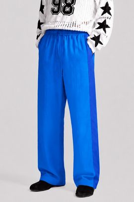 Aelfric Eden Aelfric Eden Baggy Nylon Track Pants in Blue, Women's at Urban Outfitters