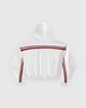 Aelfric Eden Aelfric Eden Boxy Contrast Stripe Zip Up Hoodie in Grey at Urban Outfitters - 5