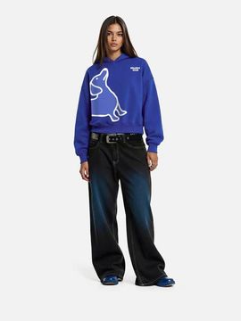 AELFRIC EDEN AELFRIC EDEN Boxy Dachshund Graphic Hoodie