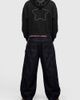 Aelfric Eden Aelfric Eden Boxy Rhinestone Star Pullover Hoodie in Black, Men's at Urban Outfitters - 2