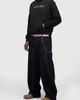 Aelfric Eden Aelfric Eden Boxy Rhinestone Star Pullover Hoodie in Black, Men's at Urban Outfitters - 3