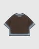 Aelfric Eden Aelfric Eden Boxy Washed Tee in Brown, Men's at Urban Outfitters - 4