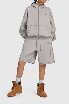 Aelfric Eden Aelfric Eden Cloud Boxy Sweat Set in Grey, Women's at Urban Outfitters