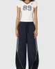 Aelfric Eden Aelfric Eden Contrast Side Baggy Track Pants in Blue, Women's at Urban Outfitters - 1