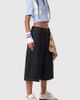 Aelfric Eden Aelfric Eden Detachable Kerchief Baggy Longline Jorts in Black, Women's at Urban Outfitters - 2