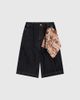 Aelfric Eden Aelfric Eden Detachable Kerchief Baggy Longline Jorts in Black, Women's at Urban Outfitters - 4