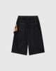 Aelfric Eden Aelfric Eden Detachable Kerchief Baggy Longline Jorts in Black, Women's at Urban Outfitters - 5