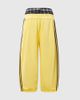 Aelfric Eden Aelfric Eden Double Waist Baggy Sweatpants in Yellow, Women's at Urban Outfitters - 5