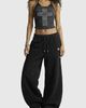 Aelfric Eden Aelfric Eden Horse Baggy Barrel Sweatpants in Black, Women's at Urban Outfitters - 2