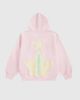 Aelfric Eden Aelfric Eden Incomplete Eden Star Hoodie in Pink, Women's at Urban Outfitters - 5