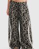 Aelfric Eden Aelfric Eden Leopard Stripe Baggy Barrel Sweatpants in Leopard, Women's at Urban Outfitters - 1