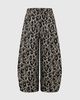 Aelfric Eden Aelfric Eden Leopard Stripe Baggy Barrel Sweatpants in Leopard, Women's at Urban Outfitters - 5
