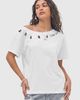 Aelfric Eden Aelfric Eden Mini Dachshund Tee in White, Women's at Urban Outfitters - 1