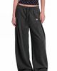 Aelfric Eden Aelfric Eden Pleated Baggy Sweatpants in Dark Grey, Women's at Urban Outfitters - 1