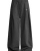 Aelfric Eden Aelfric Eden Pleated Baggy Sweatpants in Dark Grey, Women's at Urban Outfitters - 3